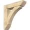 Ekena Millwork Thorton Slat Rough Sawn Bracket w/ Offset Brace, Douglas Fir, 8"W x 34"D x 34"H BKT0806X34X34THR06RDF - alternate 1